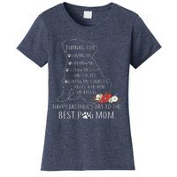 Best Dog Mom Grandma Women Pug Mom Women's T-Shirt