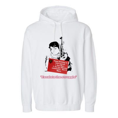 Bes D. Marx Escalate The Struggle Garment-Dyed Fleece Hoodie