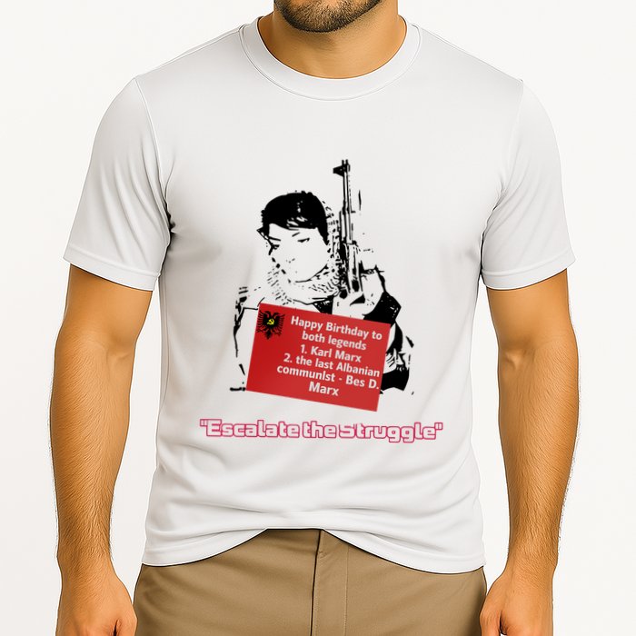 Bes D. Marx Escalate The Struggle Cooling Performance Crew T-Shirt