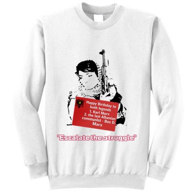 Bes D. Marx Escalate The Struggle Sweatshirt