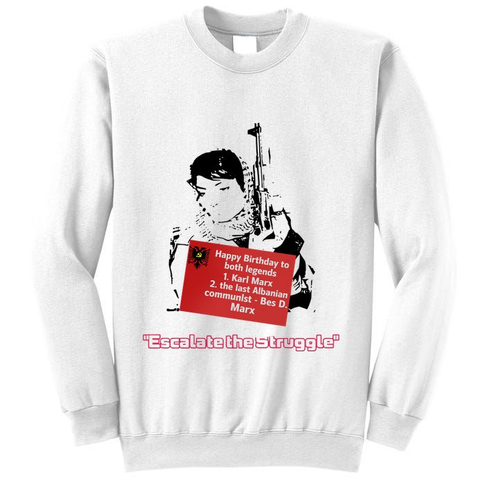 Bes D. Marx Escalate The Struggle Sweatshirt