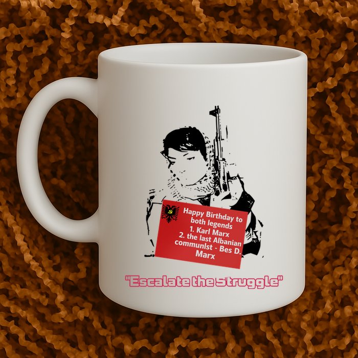 Bes D. Marx Escalate The Struggle Mug