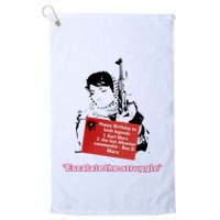 Bes D. Marx Escalate The Struggle Golf Towel
