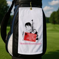Bes D. Marx Escalate The Struggle Golf Towel