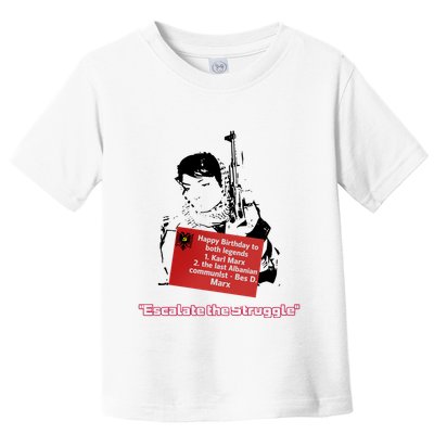 Bes D. Marx Escalate The Struggle Toddler T-Shirt