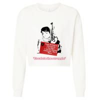 Bes D. Marx Escalate The Struggle Cropped Pullover Crew