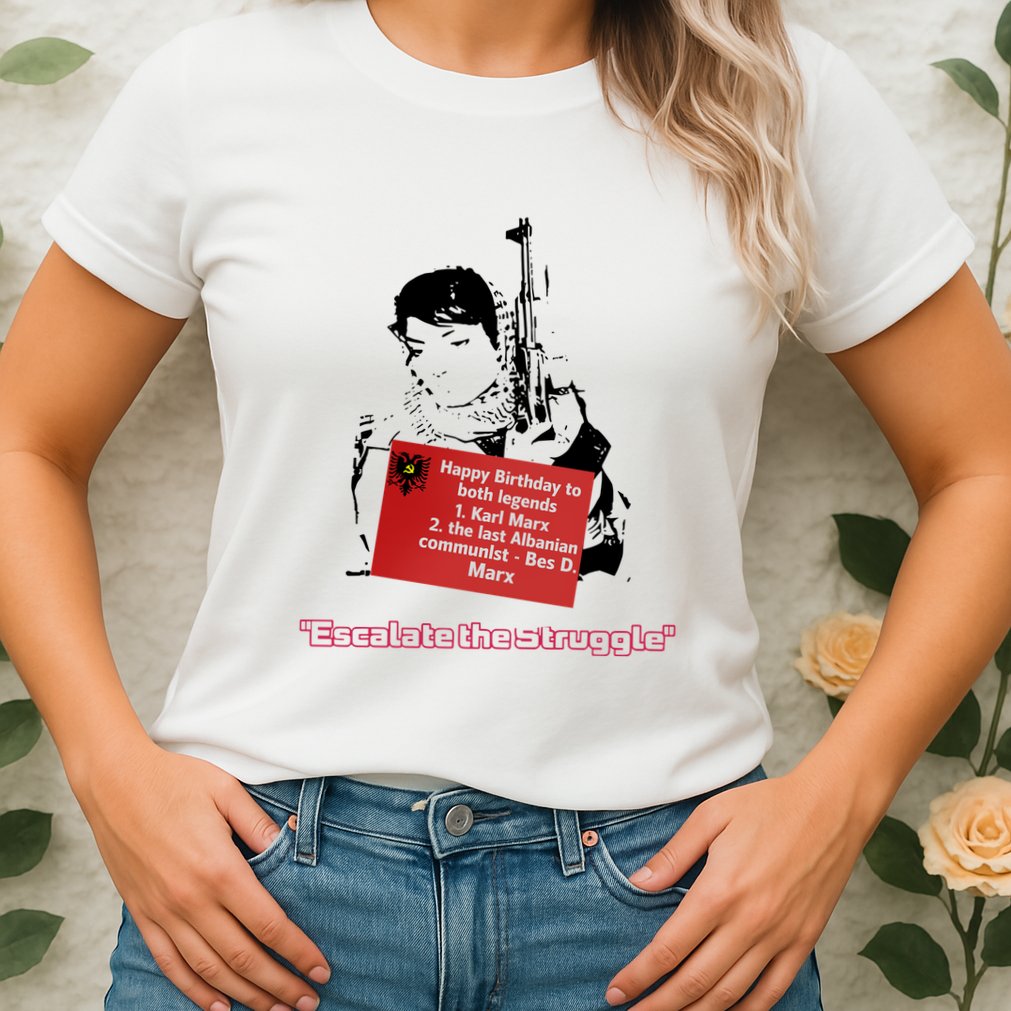 Bes D. Marx Escalate The Struggle Womens T-Shirt