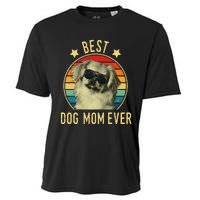 Best Dog Mom Ever Pekingese Mother's Day Gift Cooling Performance Crew T-Shirt