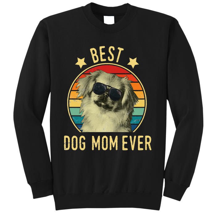 Best Dog Mom Ever Pekingese Mother's Day Gift Sweatshirt