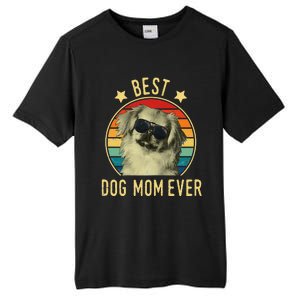 Best Dog Mom Ever Pekingese Mother's Day Gift Tall Fusion ChromaSoft Performance T-Shirt