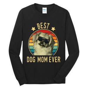 Best Dog Mom Ever Pekingese Mother's Day Gift Tall Long Sleeve T-Shirt