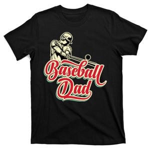 Baseball Dad Matching Family Baseball Game T-Shirt