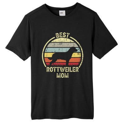 Best Dog Mother Mom - Vintage Rottie Rottweiler Tall Fusion ChromaSoft Performance T-Shirt