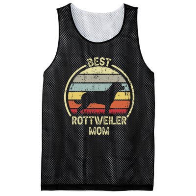 Best Dog Mother Mom - Vintage Rottie Rottweiler Mesh Reversible Basketball Jersey Tank