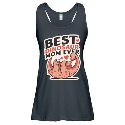 Best Dinosaur Mom Ever Mamasaurus Ladies Essential Flowy Tank