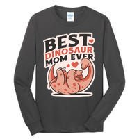 Best Dinosaur Mom Ever Mamasaurus Tall Long Sleeve T-Shirt