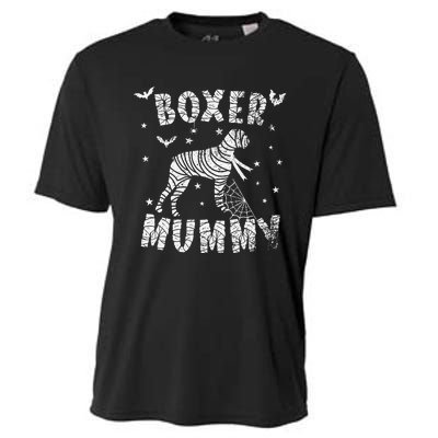 Boxer dog Mummy Halloween Cooling Performance Crew T-Shirt