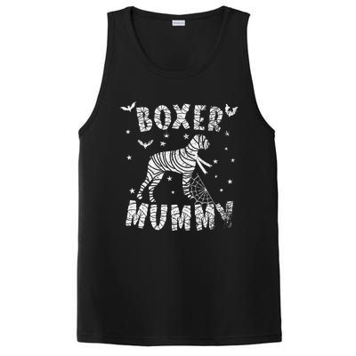 Boxer dog Mummy Halloween PosiCharge Competitor Tank