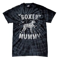 Boxer dog Mummy Halloween Tie-Dye T-Shirt