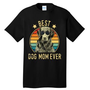 Best Dog Mom Ever FlatCoated Retriever Mother's Day Gift Tall T-Shirt