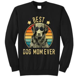 Best Dog Mom Ever FlatCoated Retriever Mother's Day Gift Tall Sweatshirt