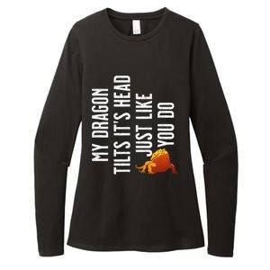 Bearded Dragon My Dragon Tilts ItS Head Just Like You Do Womens CVC Long Sleeve Shirt