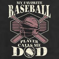 Baseball Dad My Favorite Baseball Player Calls Me Dad 11oz C Handle Ceramic Mug