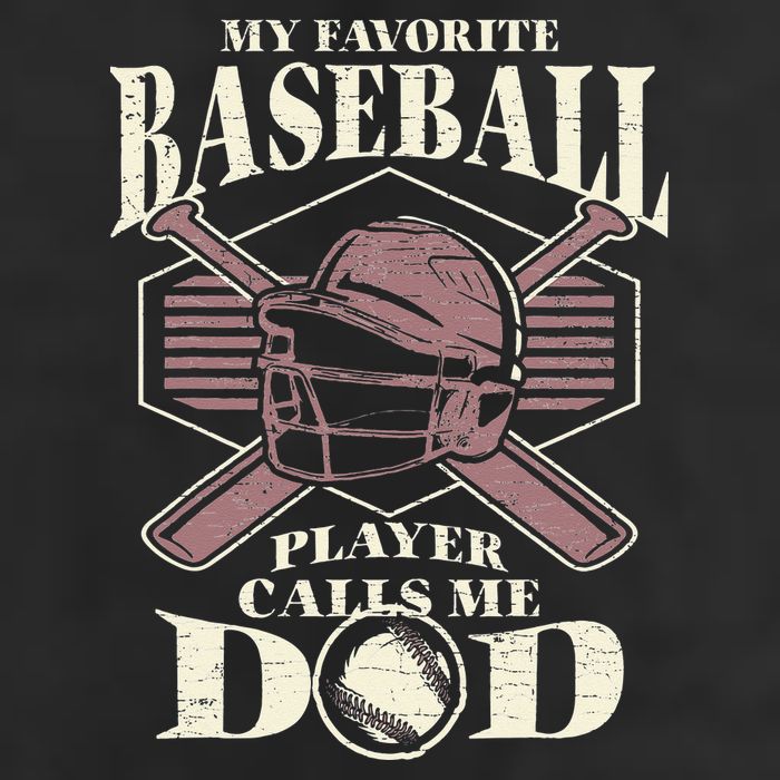 Baseball Dad My Favorite Baseball Player Calls Me Dad 11oz C Handle Ceramic Mug