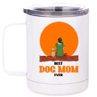 Best Dog Mom Ever 12 oz Stainless Steel Tumbler Cup