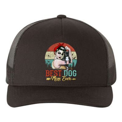 Best Dog Mom Ever Yupoong Adult 5-Panel Trucker Hat