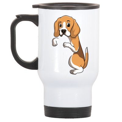 Beagle Dog Mom Women Stainless Steel Travel Mug