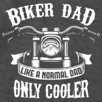Biker Dad Motorcycle Father's Day Design for Fathers Vector Backpack