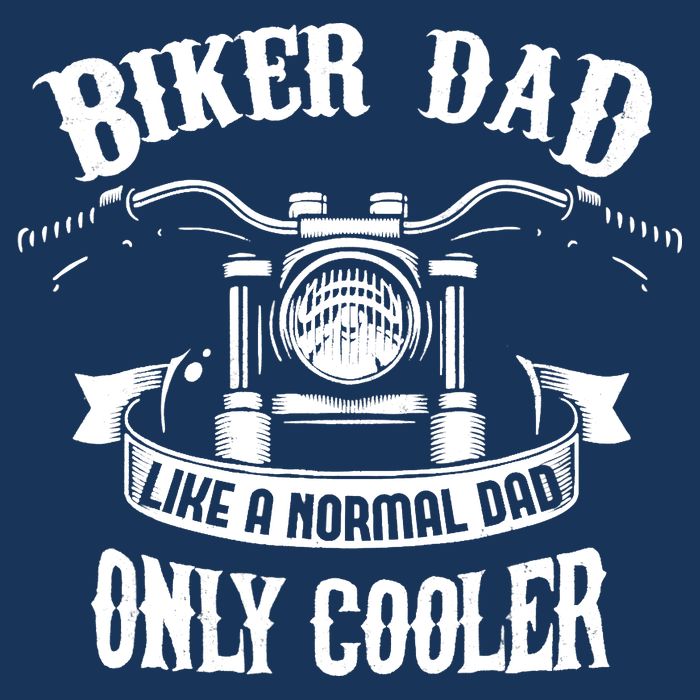 Biker Dad Motorcycle Father's Day Design for Fathers 16 in Basic Backpack