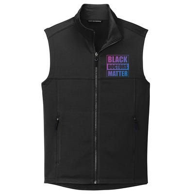 Black Doctors Matter History Month African Pride Bhm Meaningful Gift Collective Smooth Fleece Vest