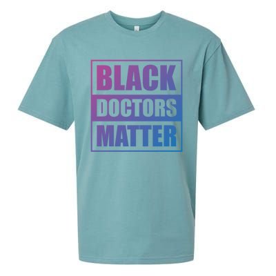 Black Doctors Matter History Month African Pride Bhm Meaningful Gift Sueded Cloud Jersey T-Shirt