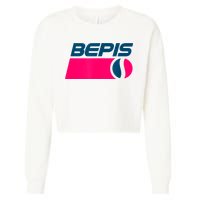 BEPIS Dank Meme Cropped Pullover Crew