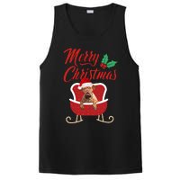 Bordeaux Dog Merry Christmas Design For The Holiday Season! PosiCharge Competitor Tank