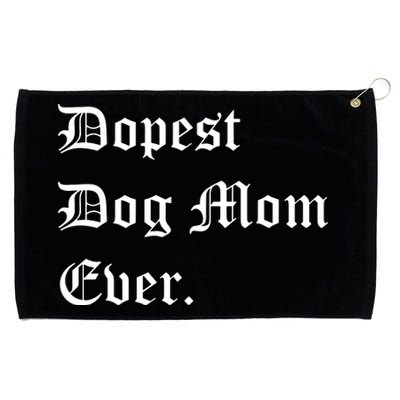 Best Dog MOM Ever, Pet Lover, Dog Lover, Pet Owner Grommeted Golf Towel