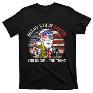 Biden Dazed Merry 4th Of Easter You Know... The Thing Funny  T-Shirt