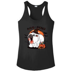 Boo Deng Moo Deng Baby Hippo Funny Halloween Animals Ladies PosiCharge Competitor Racerback Tank