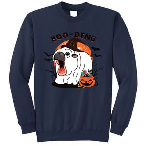 Boo Deng Moo Deng Baby Hippo Funny Halloween Animals Sweatshirt