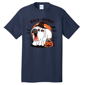 Boo Deng Moo Deng Baby Hippo Funny Halloween Animals Tall T-Shirt