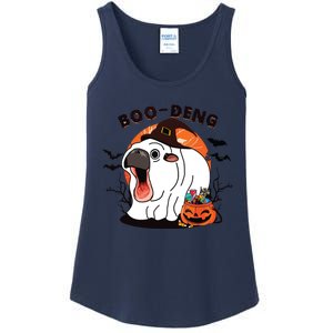 Boo Deng Moo Deng Baby Hippo Funny Halloween Animals Ladies Essential Tank