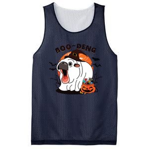 Boo Deng Moo Deng Baby Hippo Funny Halloween Animals Mesh Reversible Basketball Jersey Tank