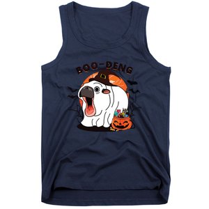 Boo Deng Moo Deng Baby Hippo Funny Halloween Animals Tank Top