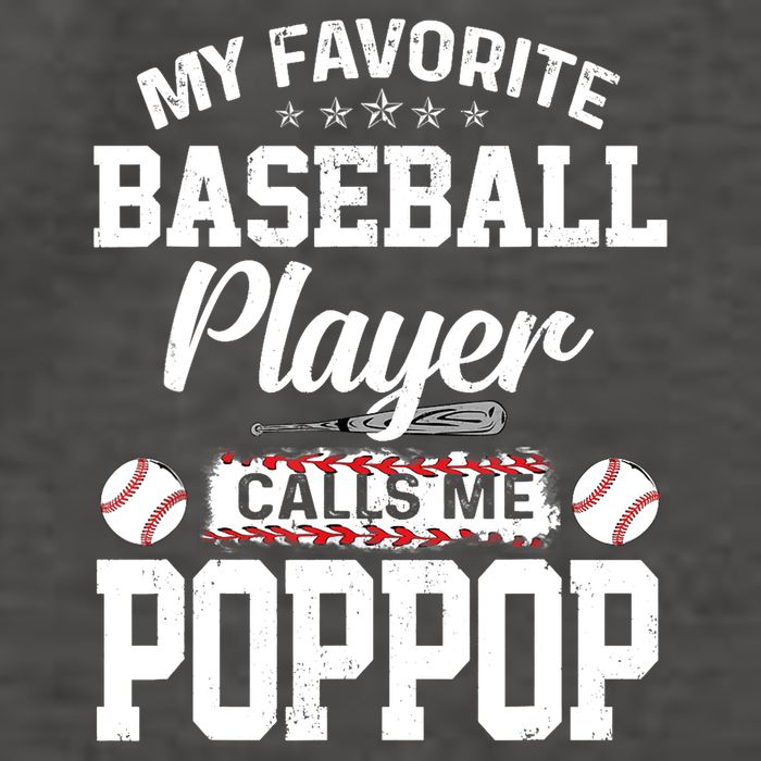 Baseball Dad My Favorite Baseball Player Calls Me PopPop Vector Backpack