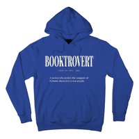 Booktrovert Definition Meaning Funny Book Lover Great Gift Hoodie