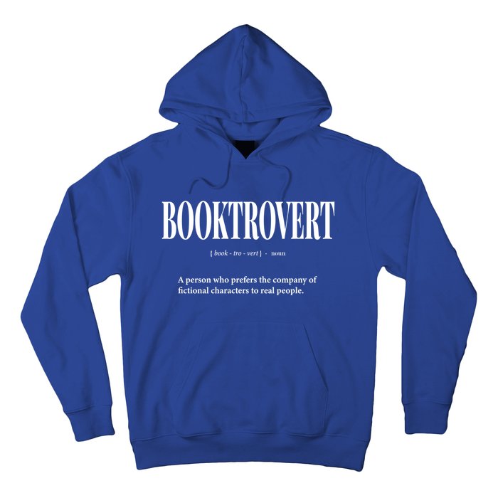 Booktrovert Definition Meaning Funny Book Lover Great Gift Hoodie