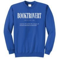 Booktrovert Definition Meaning Funny Book Lover Great Gift Sweatshirt