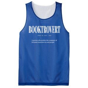 Booktrovert Definition Meaning Funny Book Lover Great Gift Mesh Reversible Basketball Jersey Tank